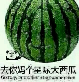 QNM个星际大西瓜（Go to your monther a big watermelon）