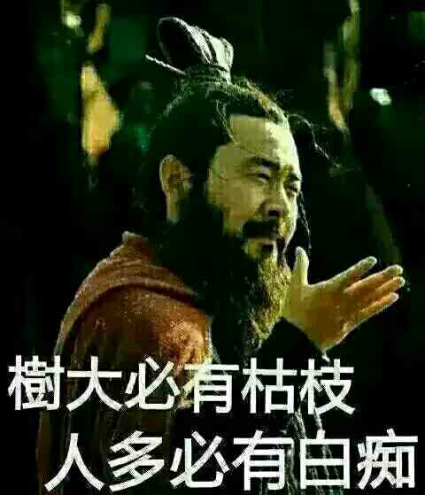 树大必有枯枝，人多必有白痴