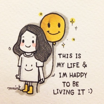 this is my life & i'm happy to be living it :)