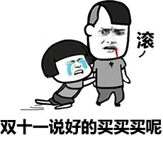 双十一说好的买买买呢，滚。。。