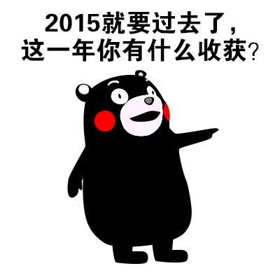 2015就要过去了，这一年你有什么收获？