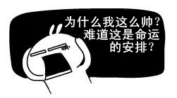 为什么我这么帅？难道这是命运的安排？