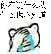 你在说什么我什么也不知道