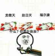 龙傲天，赵日天，福尔康流血躺地上：什么？你是叶良辰？