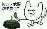 闪开，我要炸牛粪了！