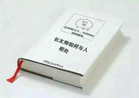 一本书：长太帅如何与人相处，世界那么大，为何帅的偏偏是我