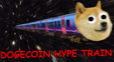 dogecoin hype train