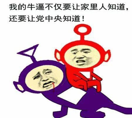 我的牛逼不仅要让家里人知道，还要让党中央知道！