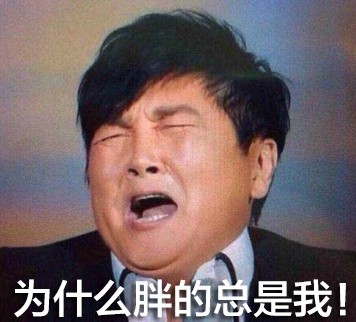 为什么胖的总是我！