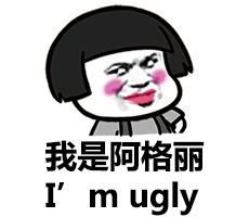 我是阿格丽（I'm ugly）