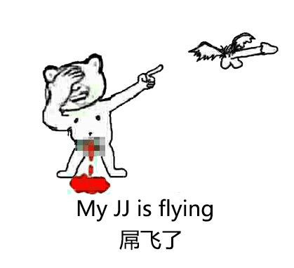 屌飞了（My JJ is flying）