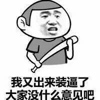 我又出来装逼了，大家没什么意见吧