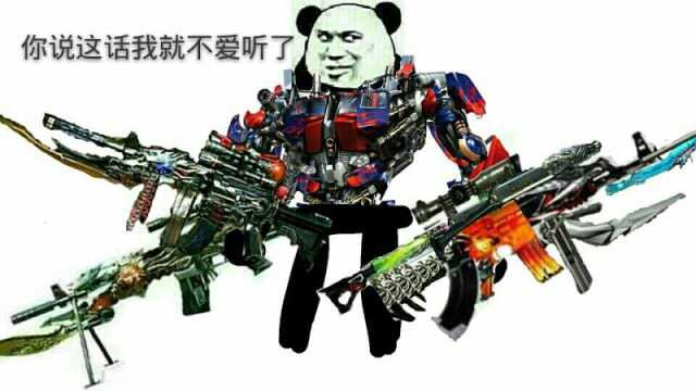 你说这话我就不爱听了，全身武器