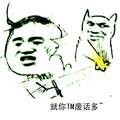 就你TM废话多