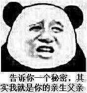 告诉你一个秘密，其实我就是你的亲生父亲