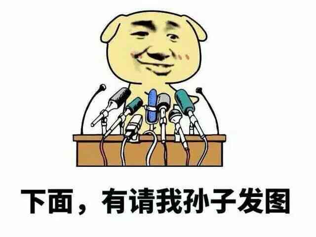 下面，有请我孙子发图