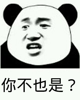 你不也是？