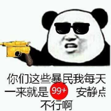 你们这些暴民，我每天 一来就是99+，安静点不行啊