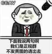 下面我说两句啊，我们是正规群，不发黄图的请出去