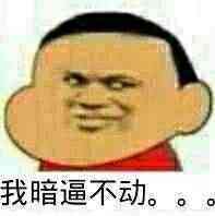 我暗逼不动！