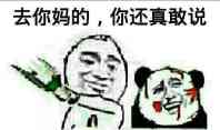 去你妈的，你还真敢说