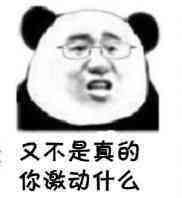 又不是真的，你激动什么