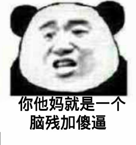 你他妈就是一个脑残加傻逼