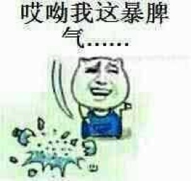 哎呦我这暴脾气