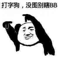 打字狗，没图别瞎BB