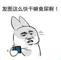 发图这么快干嘛食屎啊！