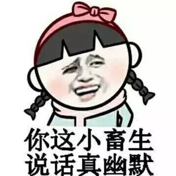 你这小畜生，说话真幽默