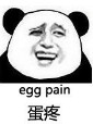 蛋疼（egg pain）