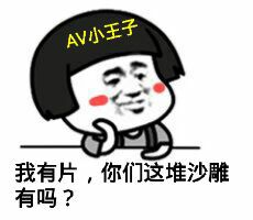 有有片，你们这堆沙雕有吗？（AV小王子）