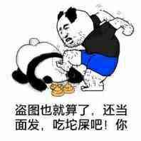 盗图也就算了，还当面发，吃坨屎吧！你！