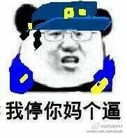 我停你妈个逼啊！