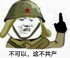 不可以，这不共产！