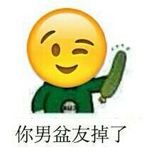 你男盆友掉了（emoji表情）