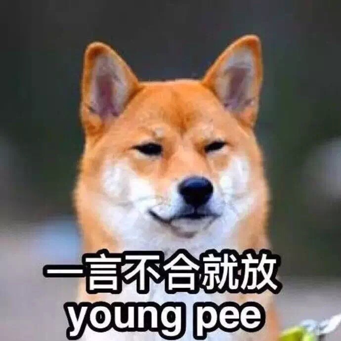 一言不合就放 young pee