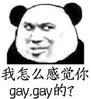 我怎么感觉你gay gay的？