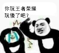 你玩王者荣耀玩傻了吧？（熊猫人打人）