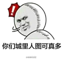 你们城里人图可真多