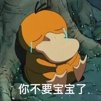 你不要宝宝了（可达鸭）