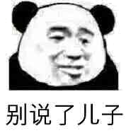 别说了儿子（熊猫）