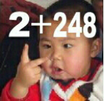 2+248=250
