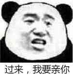 过来，我要亲你（熊猫人张学友）