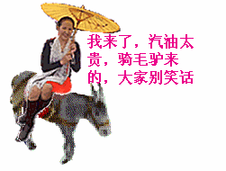 我来了，汽油太贵，骑毛驴来的，大家别笑话