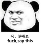 叼，讲呢D（fuck say this）