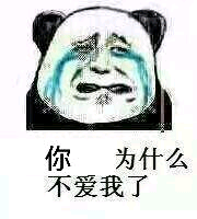 你为什么不爱我了