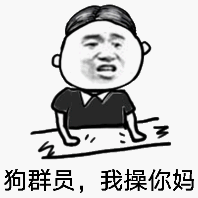狗群员，我操你妈的！