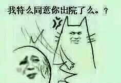 我特么同意你出院了么？